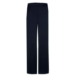 Soepele broek met rechte pijpen
