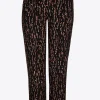 Stretchbroek met print