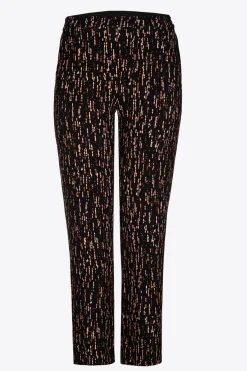 Stretchbroek met print