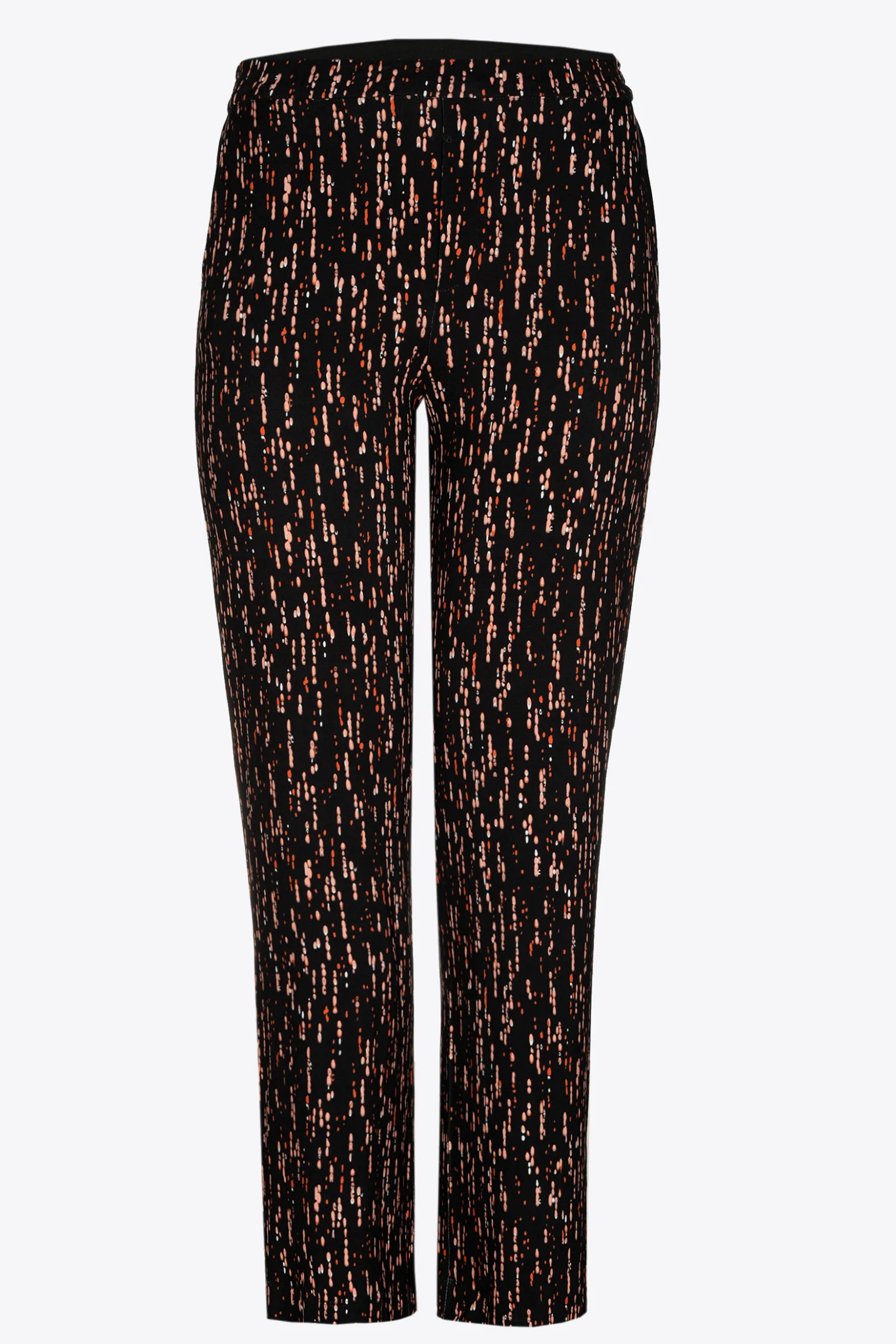 Stretchbroek met print