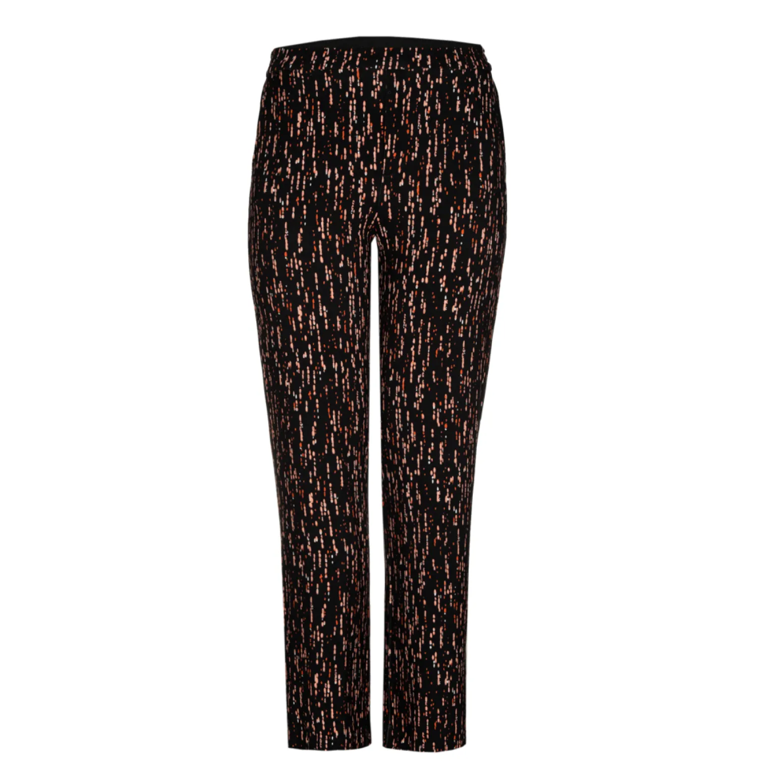 Stretchbroek met print
