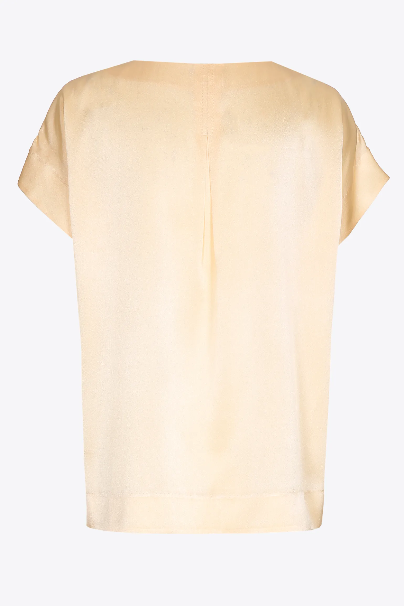 Tijdloze blouse met satijnlook