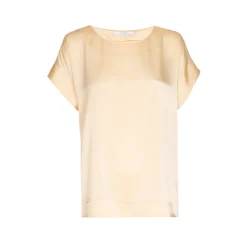 Tijdloze blouse met satijnlook