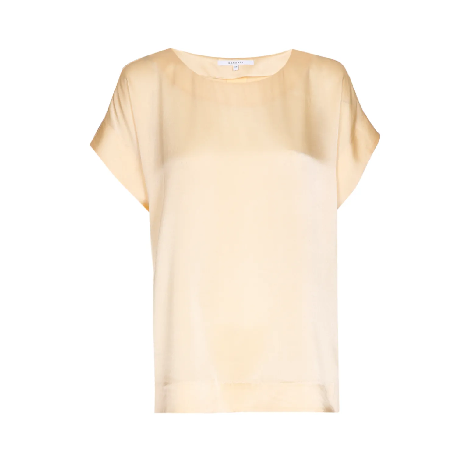 Tijdloze blouse met satijnlook