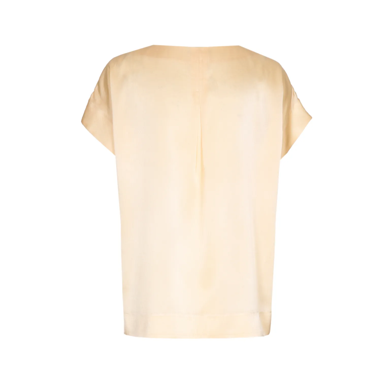 Tijdloze blouse met satijnlook