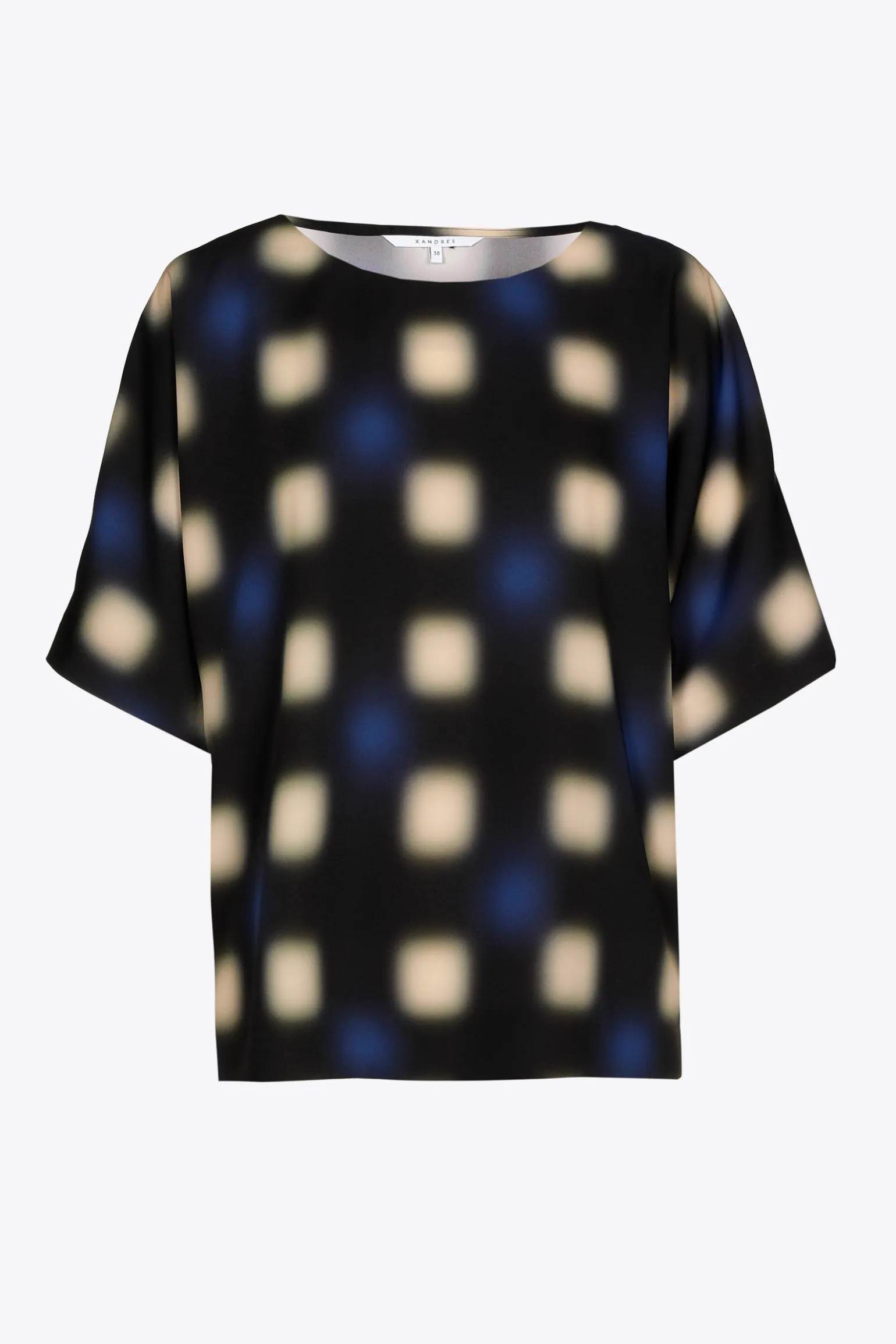 Top met blurred print