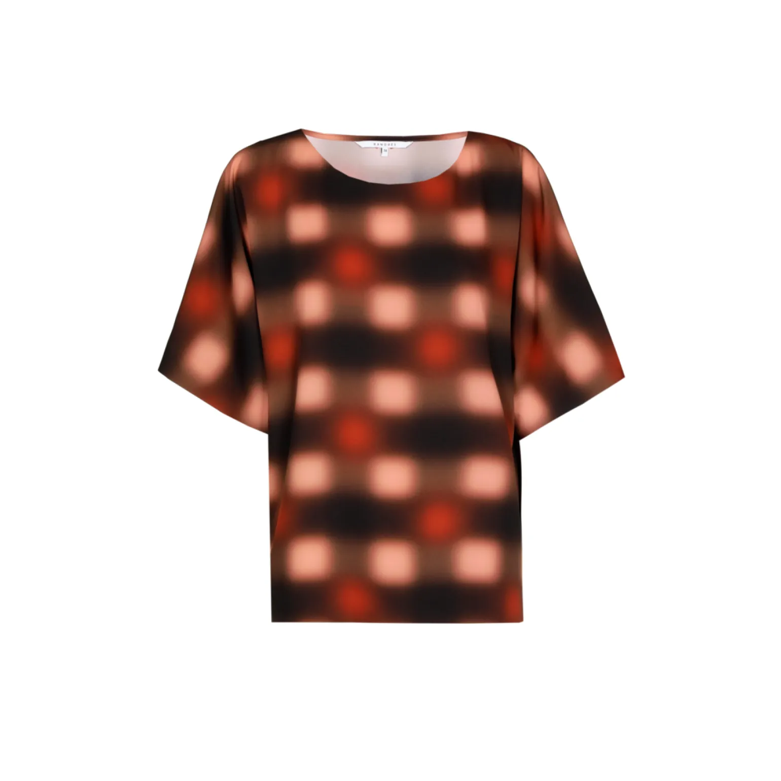 Top met blurred print