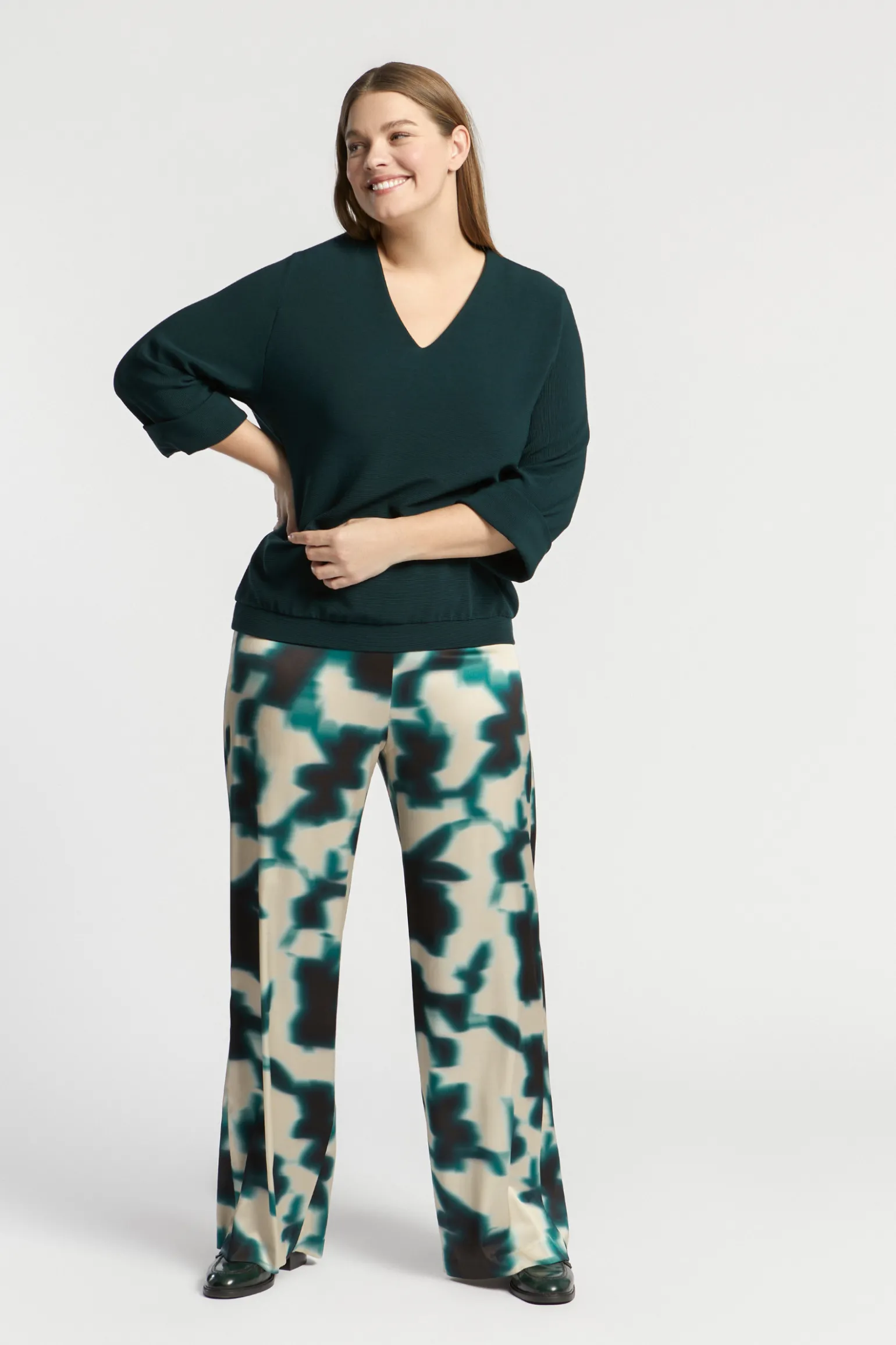 T-shirt in jerseystof