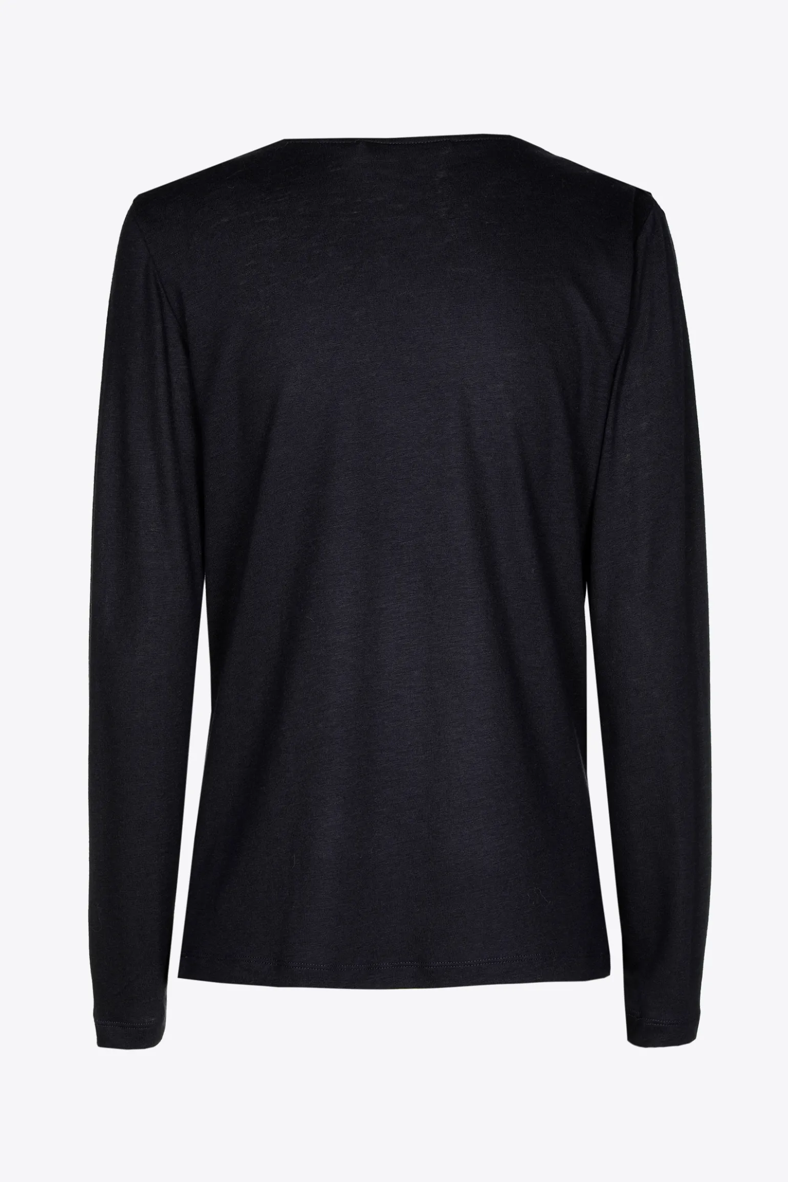 T-shirt met gedrapeerde hals