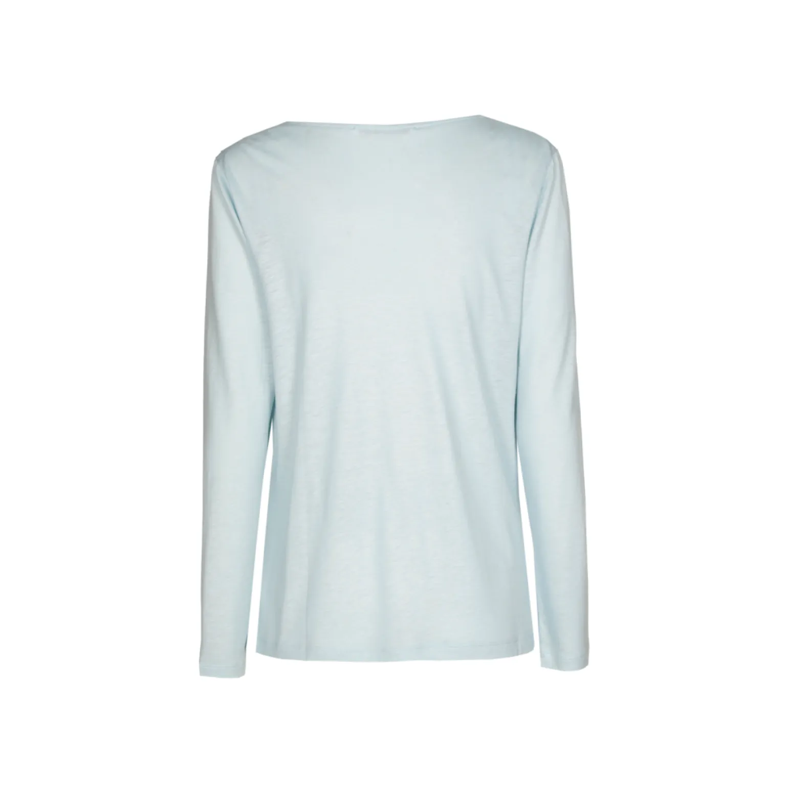 T-shirt met gedrapeerde hals