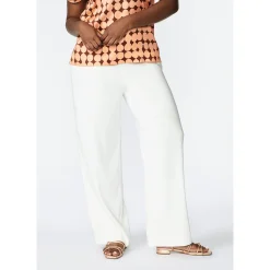Witte losse broek