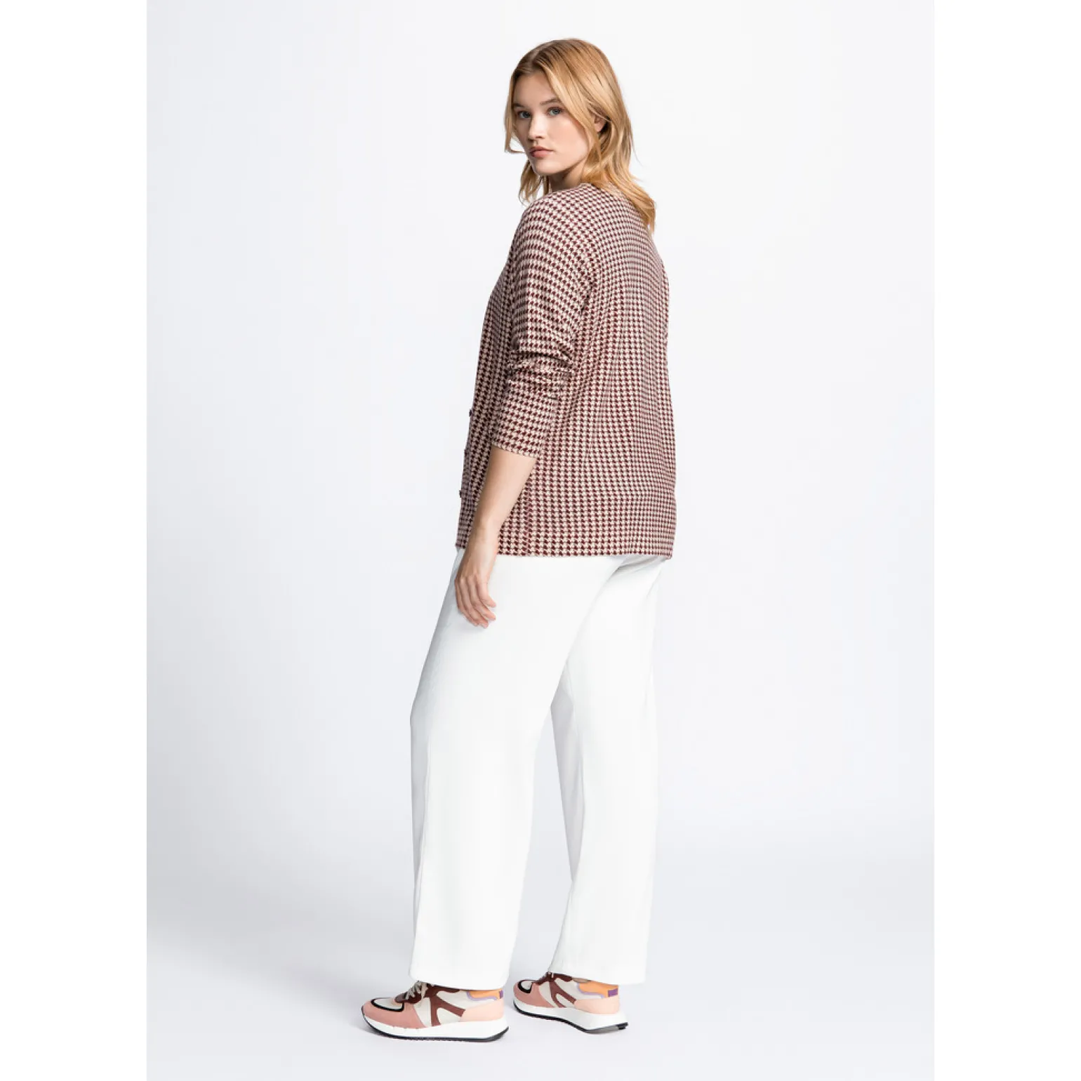 Witte losse broek