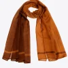 Wollen sjaal met gradient
