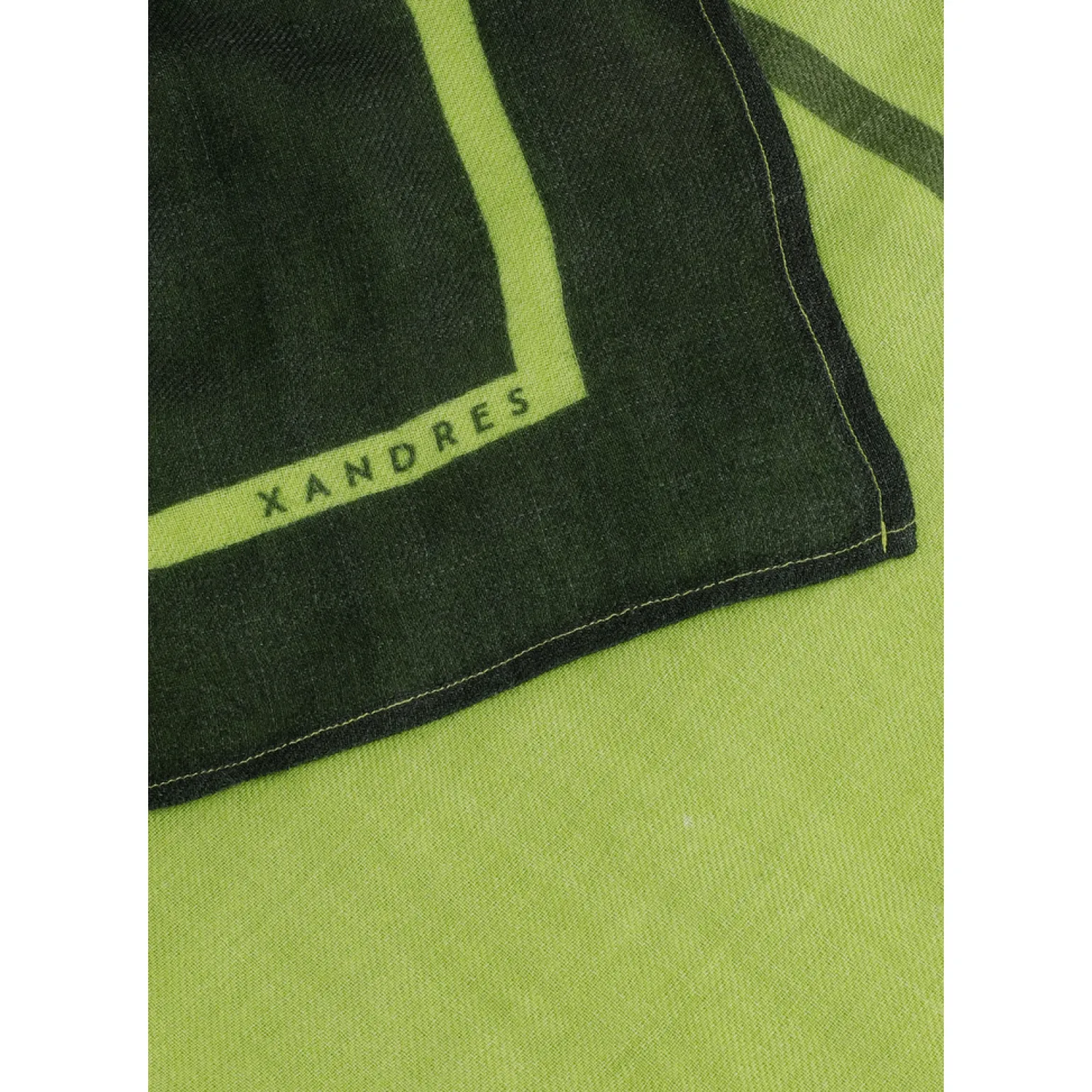 Wollen sjaal met gradient