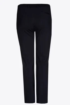 Zachte broek met rechte pijpen