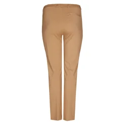 Zachte broek met rechte pijpen