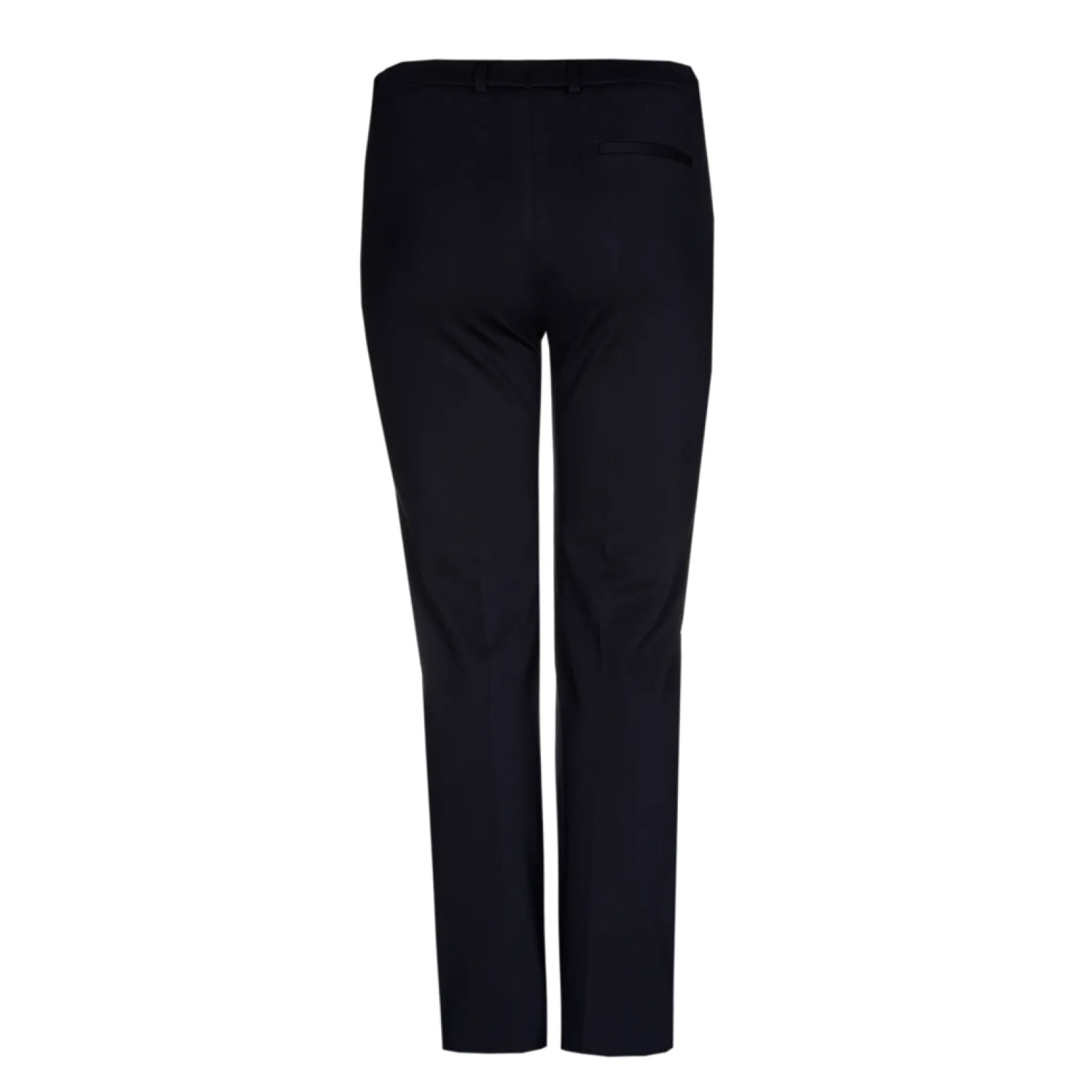 Zachte broek met rechte pijpen