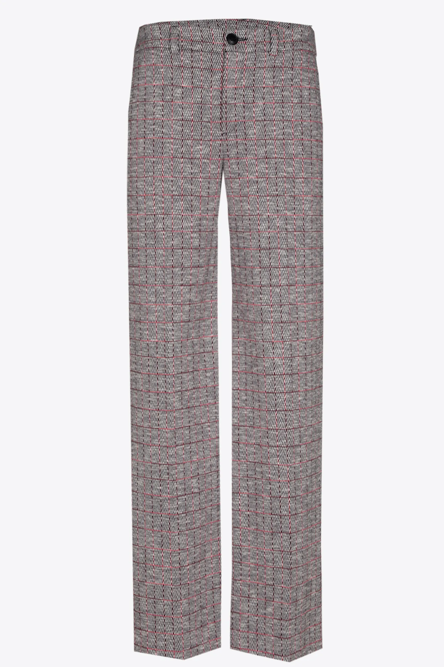 Zachte broek met ruiten