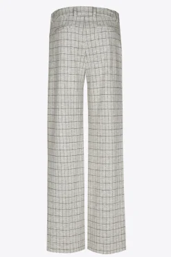Zachte broek met ruiten