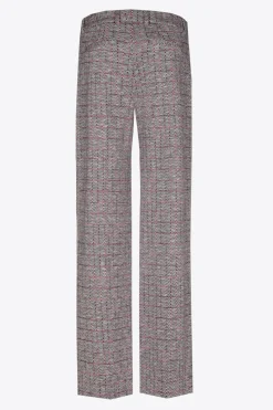 Zachte broek met ruiten