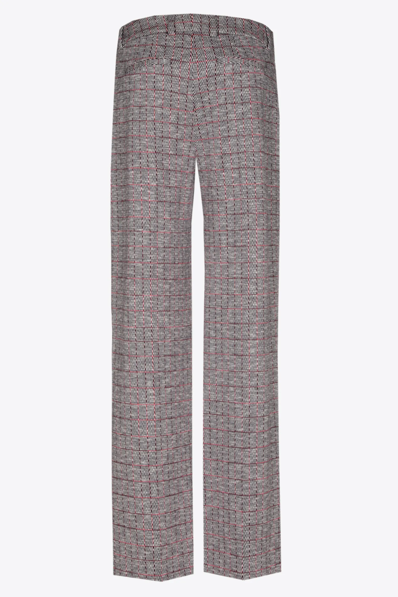 Zachte broek met ruiten