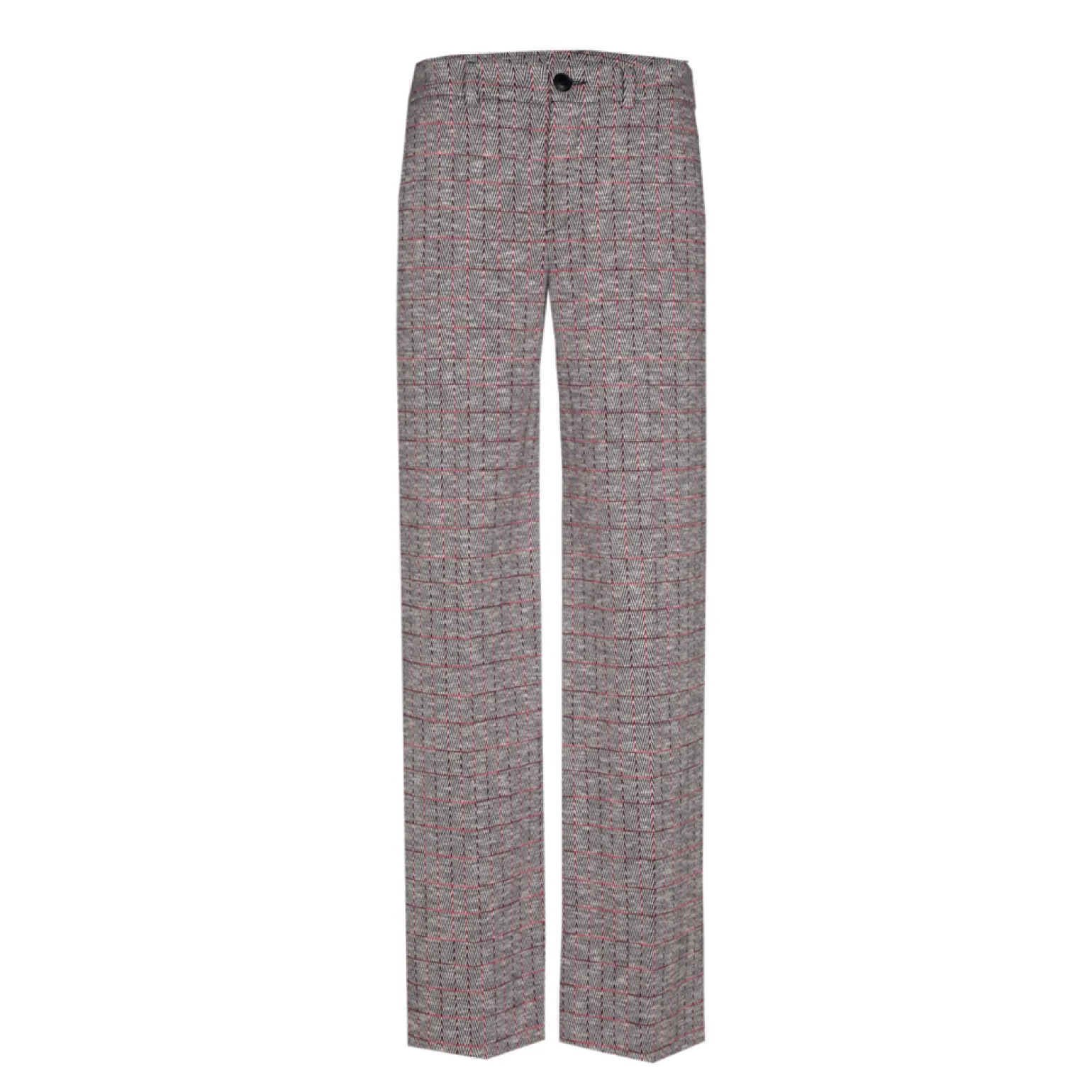 Zachte broek met ruiten