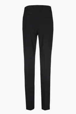 Zwarte kreukvrije chino