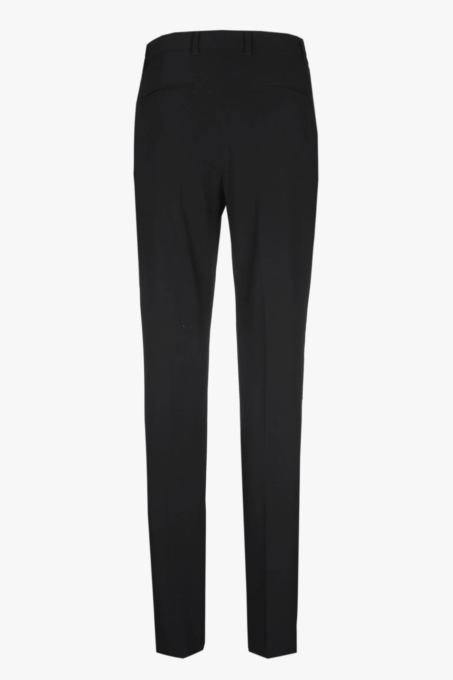Zwarte kreukvrije chino