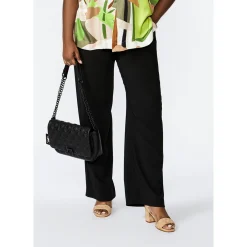 Zwarte losse broek