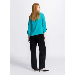 Zwarte losse broek